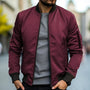 Herren Bomberjacke mit Arm Tasche – Jaron
