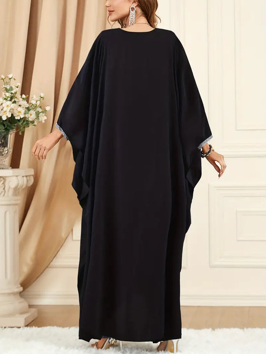 Schwarze Abaya - Stilvoll