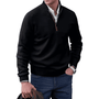Kaschmirpullover mit Reißverschluss - Mason