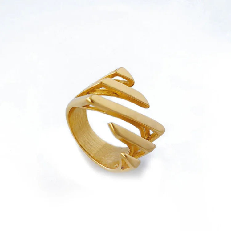 Geschichteter gedrehter Ring - Amaris
