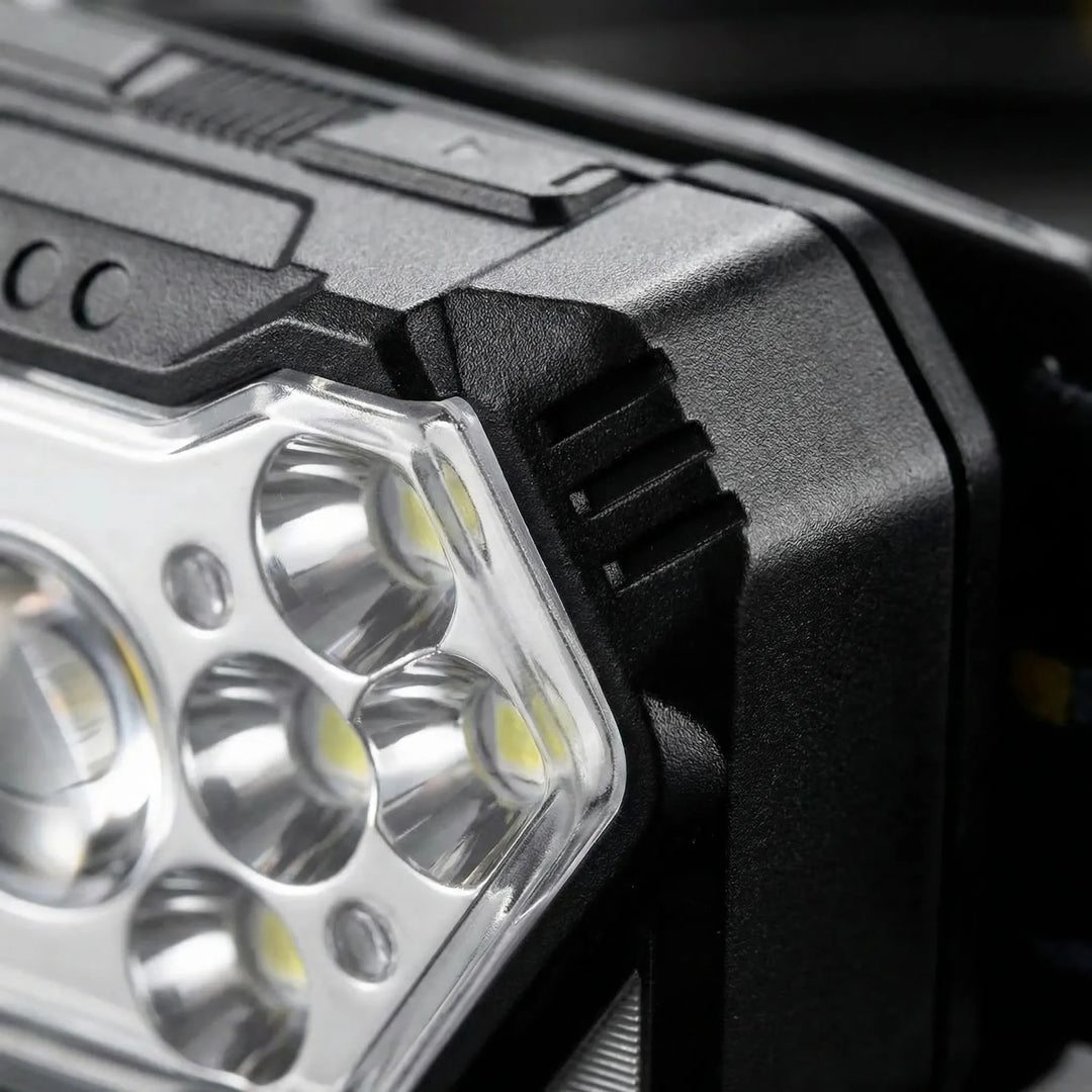 9-LED USB Rechargeable Headlamp -  Luxbeam