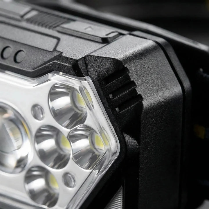 9-LED USB Rechargeable Headlamp -  Luxbeam