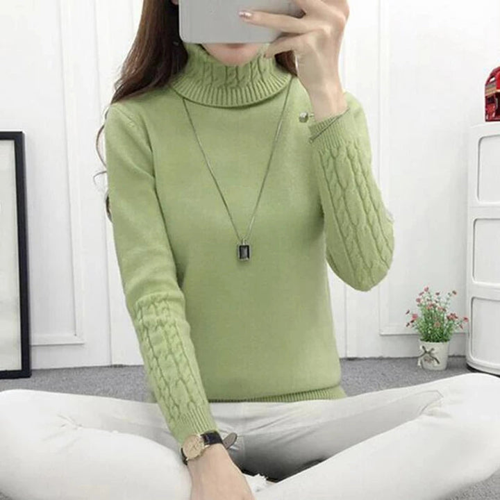 Zoë Knitted Turtleneck | Soft & Comfy