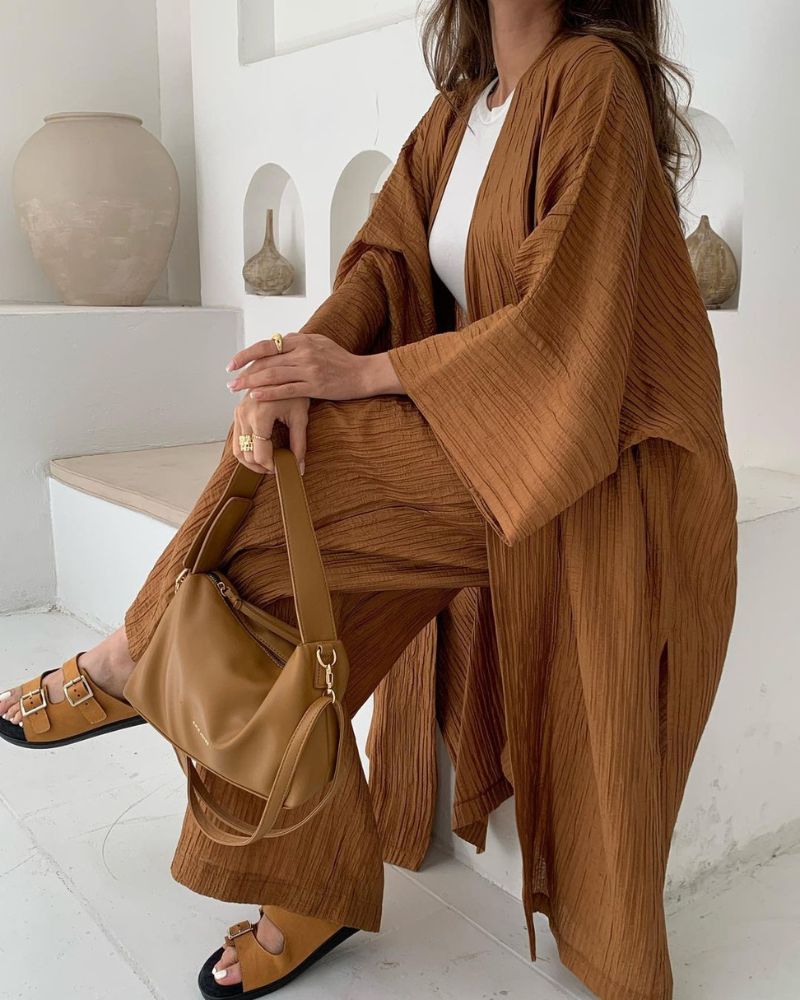 Legeres zweiteiliges Set für Damen mit Jacke und Hose - Thalia