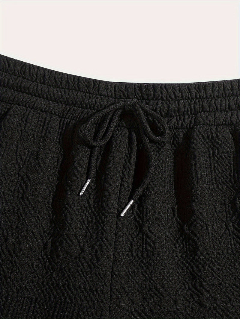 Summer Shorts Men Basic Look with Drawstring Pocket Comfort - Finn