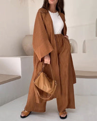 Legeres zweiteiliges Set für Damen mit Jacke und Hose - Thalia