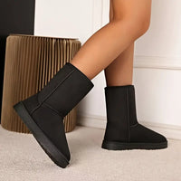 Warme Slip-On Boots mit Fleecefutter - Aria