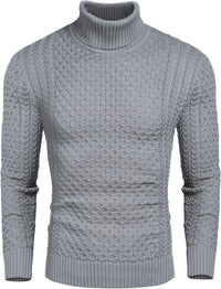 Lässiger Herren-Strickrollkragenpullover - Sander