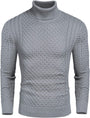 Lässiger Herren-Strickrollkragenpullover - Sander