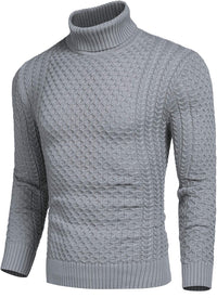 Lässiger Herren-Strickrollkragenpullover - Sander