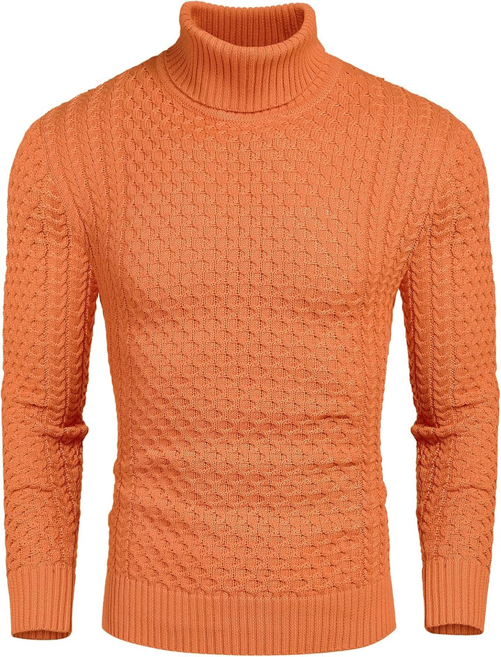 Lässiger Herren-Strickrollkragenpullover - Sander
