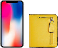 Compact RFID-Blocking Luxury Leather Women's Wallet - Elvira