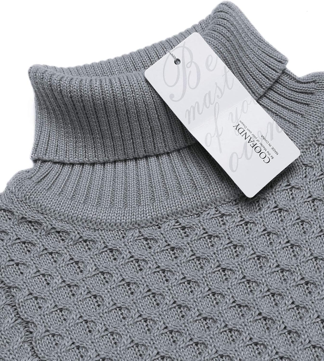Lässiger Herren-Strickrollkragenpullover - Sander