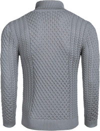 Lässiger Herren-Strickrollkragenpullover - Sander