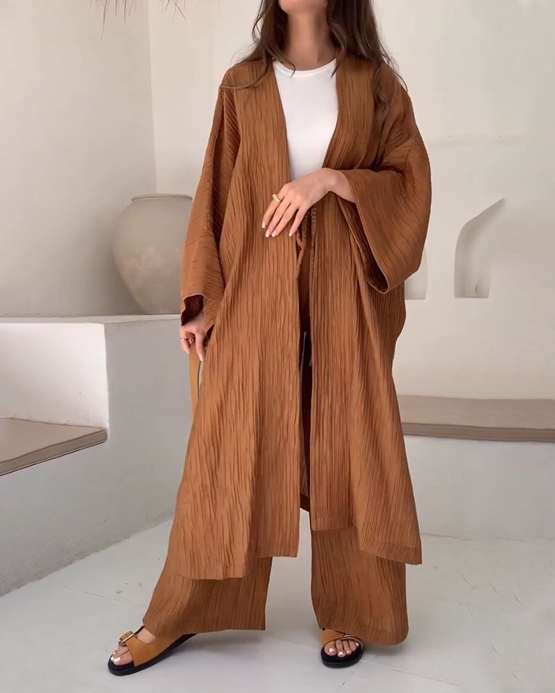 Legeres zweiteiliges Set für Damen mit Jacke und Hose - Thalia