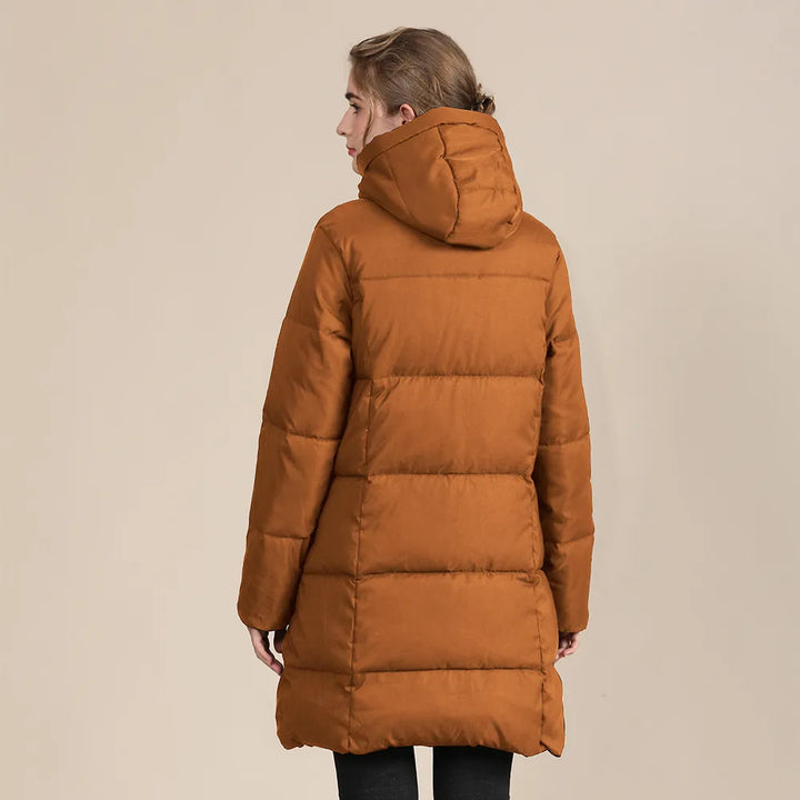 Trendiger gesteppter Damen-Wintermantel - Elodie