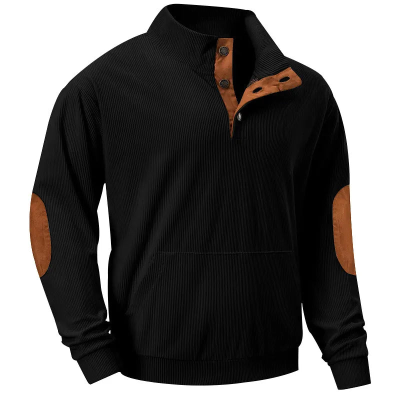 Herren-Sweater mit Stehkragen - Liam