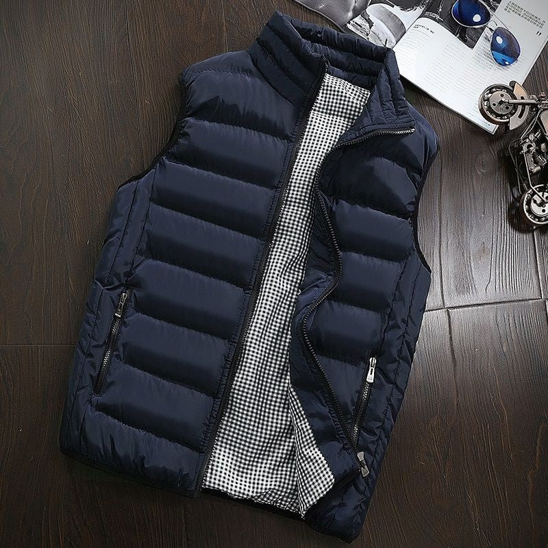 Wasserabweisende & gefütterte Herren-Bodywarmer mit Stehkragen - Henrik