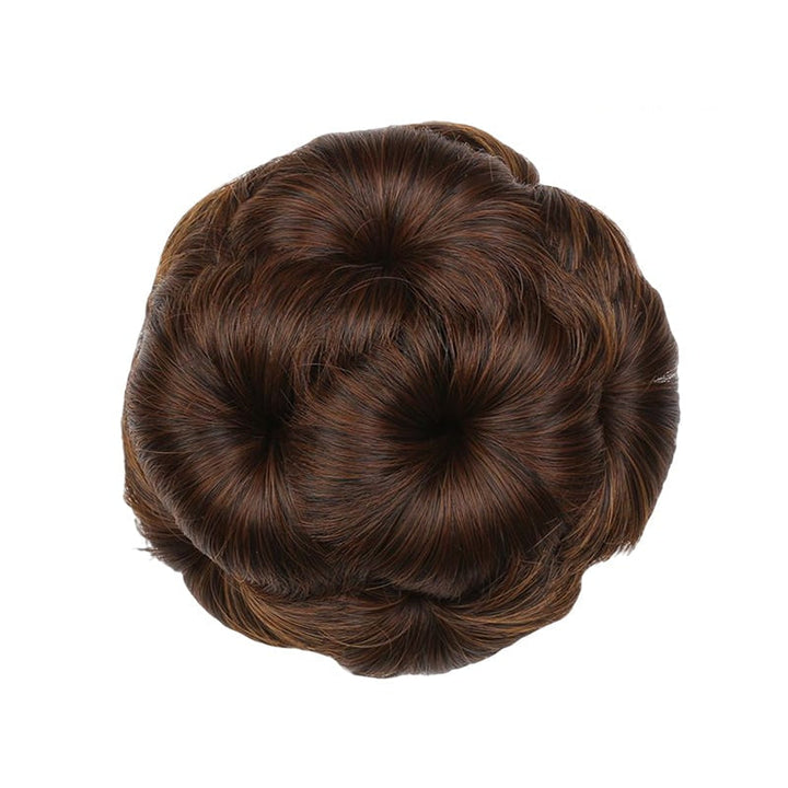 Blumenförmige Haarklammer mit Hairextension – Fiora