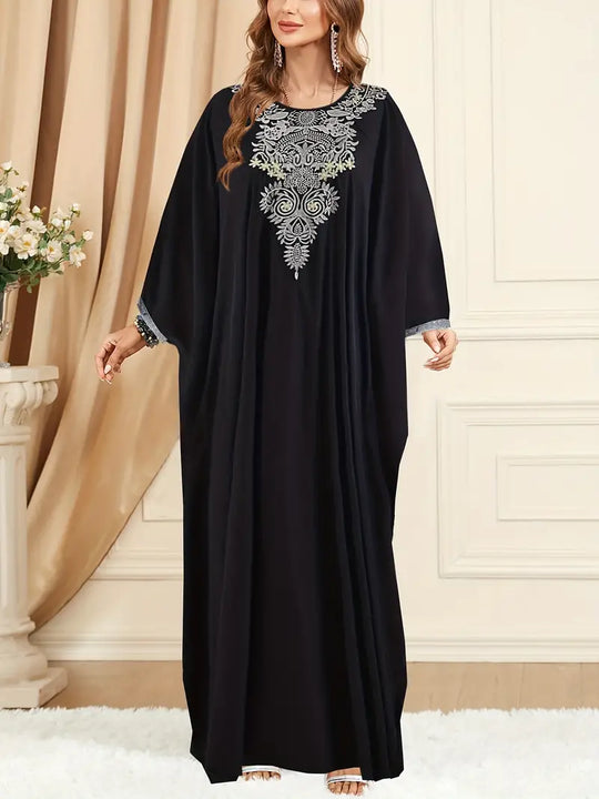 Schwarze Abaya - Stilvoll