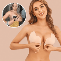 Invisible Adhesive Lift Bra with Front Buckle, All-Day Hold 1