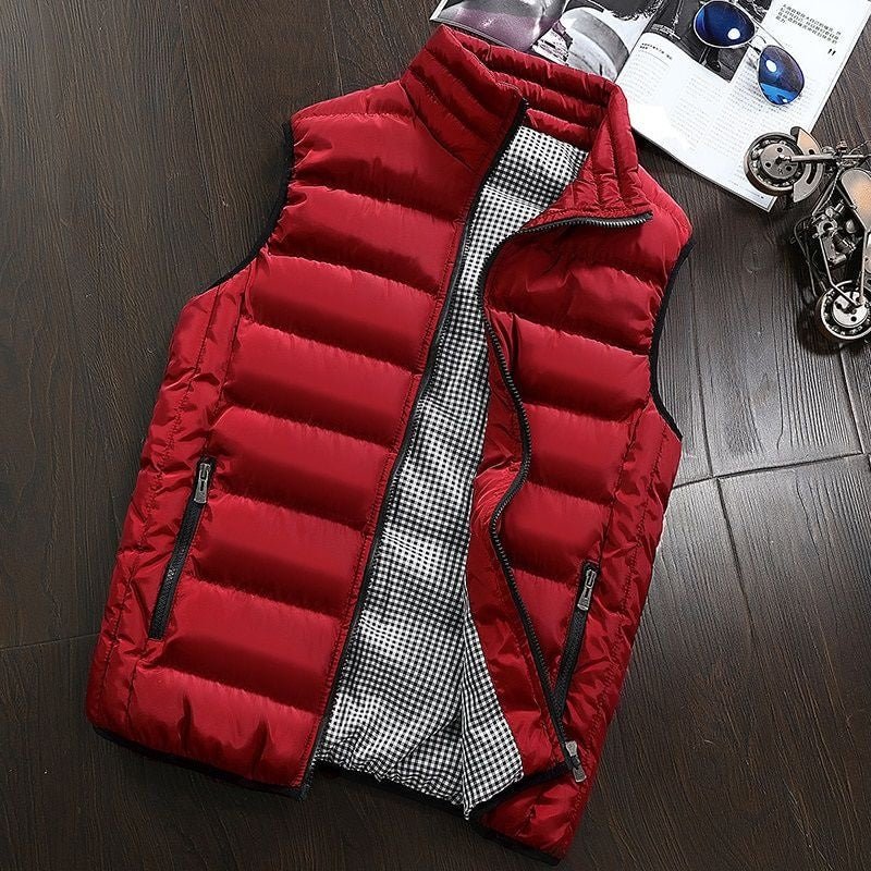 Wasserabweisende & gefütterte Herren-Bodywarmer mit Stehkragen - Henrik