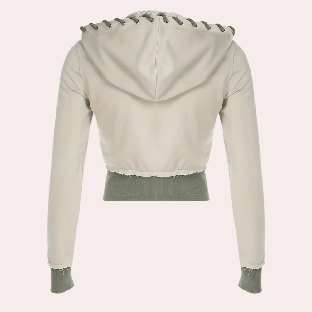Modische Damenjacke mit Kapuze - Elise