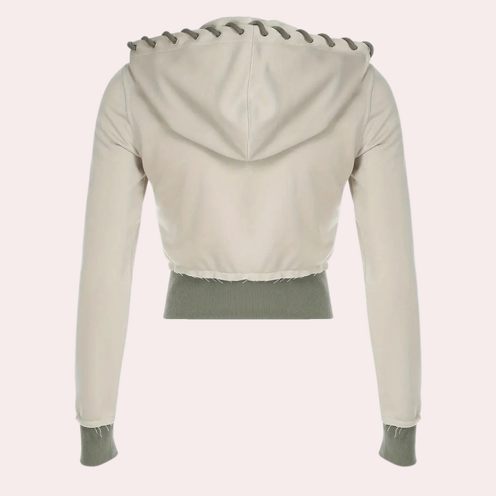 Modische Damenjacke mit Kapuze - Elise
