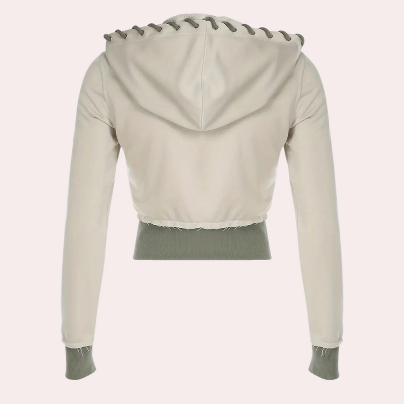Modische Damenjacke mit Kapuze - Elise