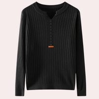 V-hals Trui met Knoopdetails voor Dames - Marit