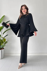 Ladies Pleated Clothing Set – Selene