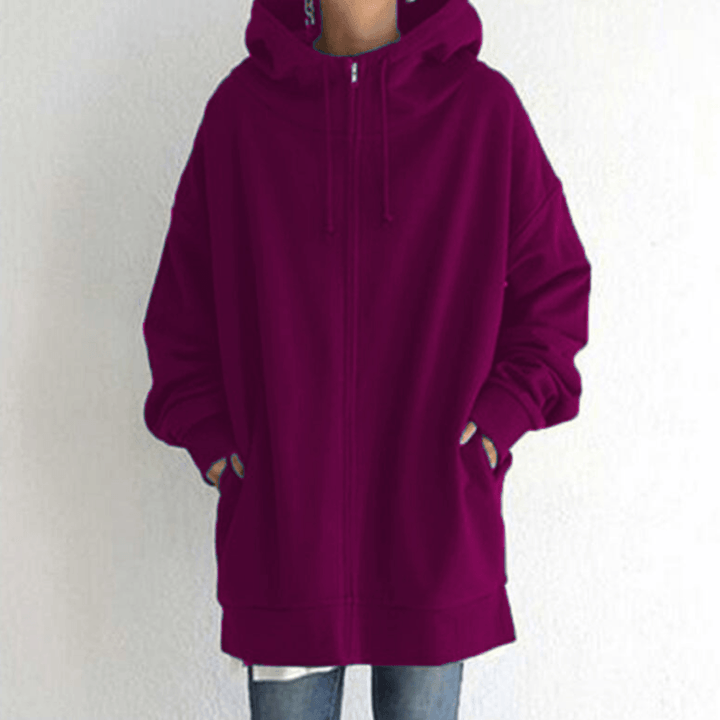 Bequemer Damenpullover mit Kapuze - ComfyHood