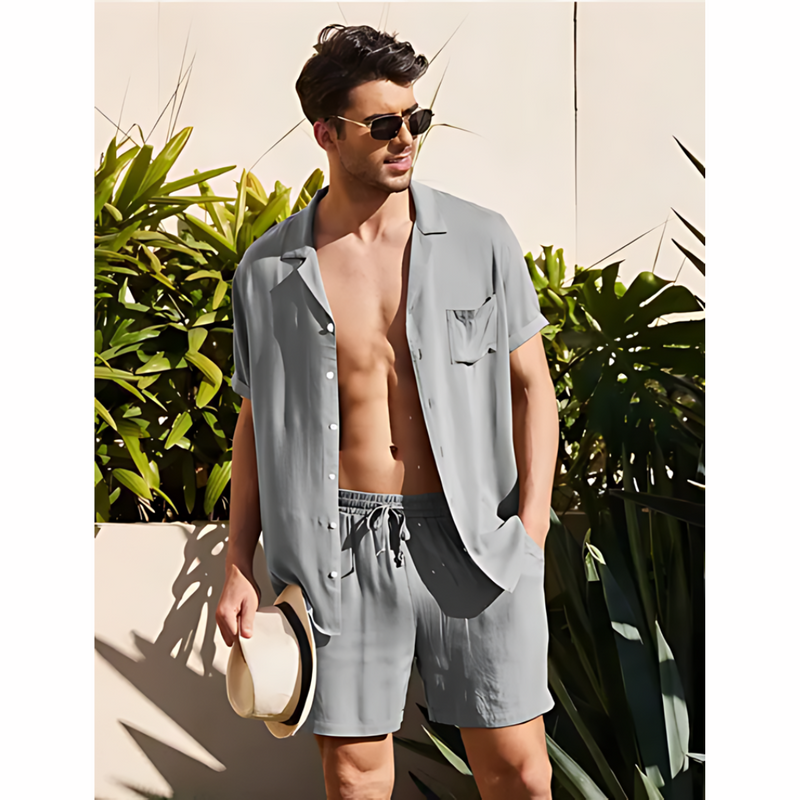 Leinen Herren Sommer-Set – Jairo