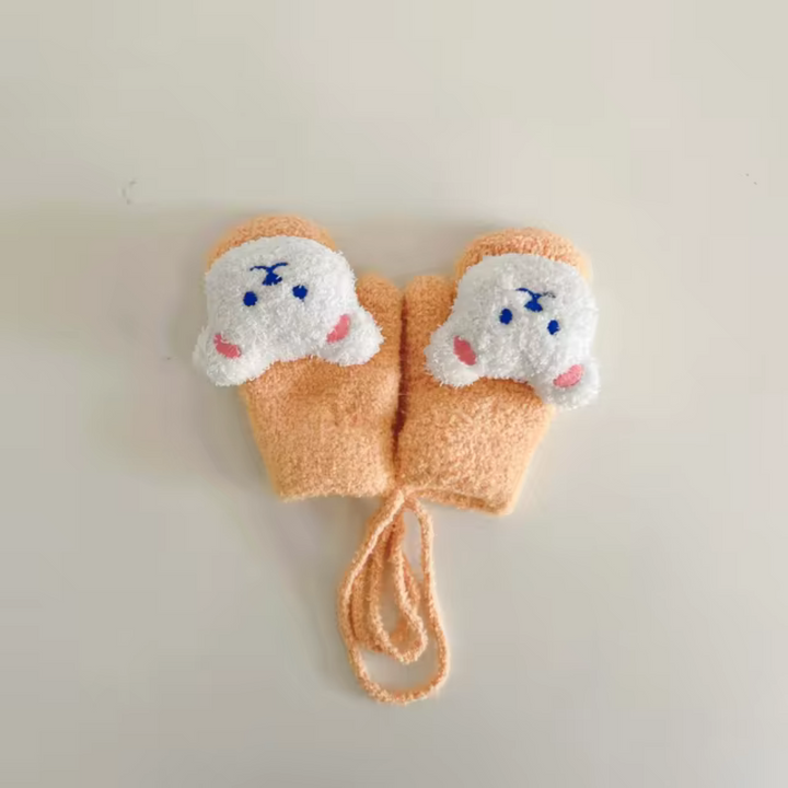 Children's Mittens with Bear Face – TinyBear Mittens