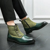 Luxuriöse Herren-Lederstiefel - Levi
