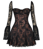 Stilvolles Sommerkleid mit Spitze und offenem Rücken – Julisa