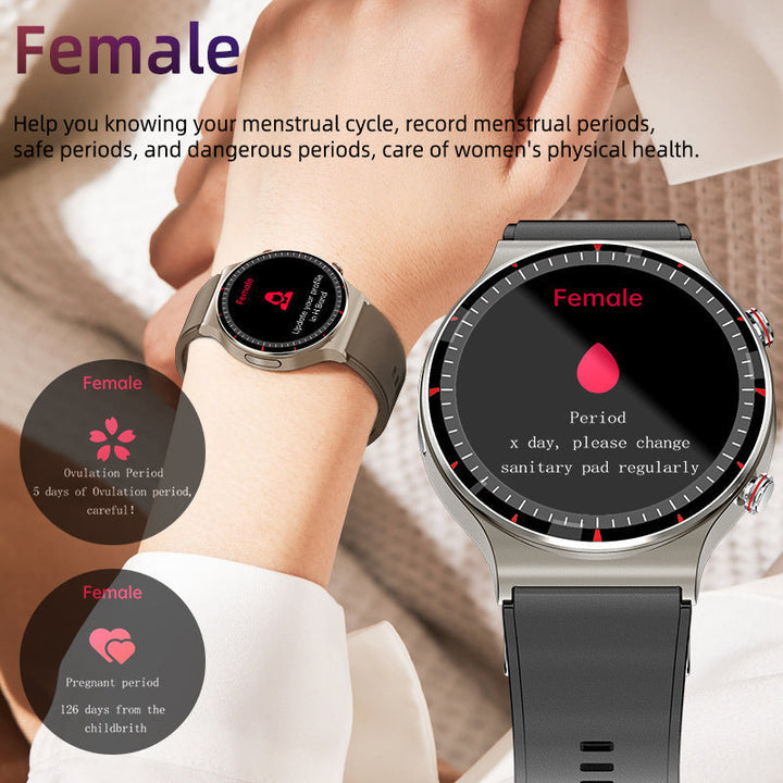 EKG Smartwatch met bloedzuurstof- en hartslagsensor – CardioTrack