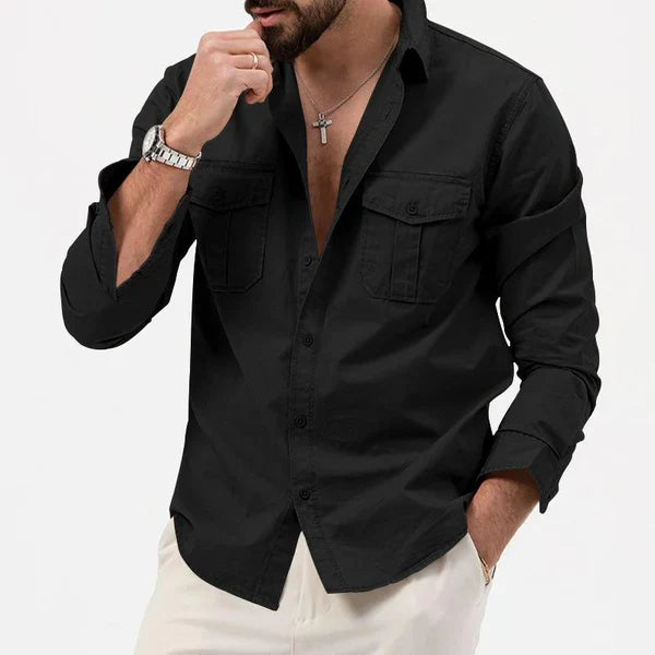 Robustes Herren Cargo Hemd - Tobias