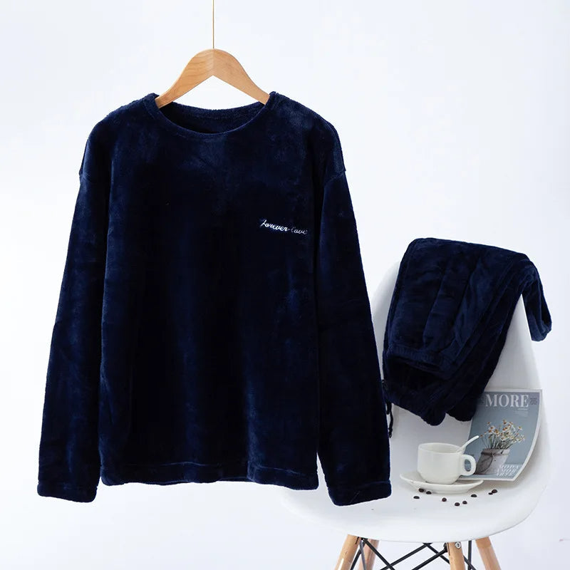 Winter Chill Pyjama | Warme und weiche Nachtmode für Männer