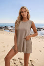 Gestricktes Damen-Sommer-Set mit Bootsausschnitt – Romée