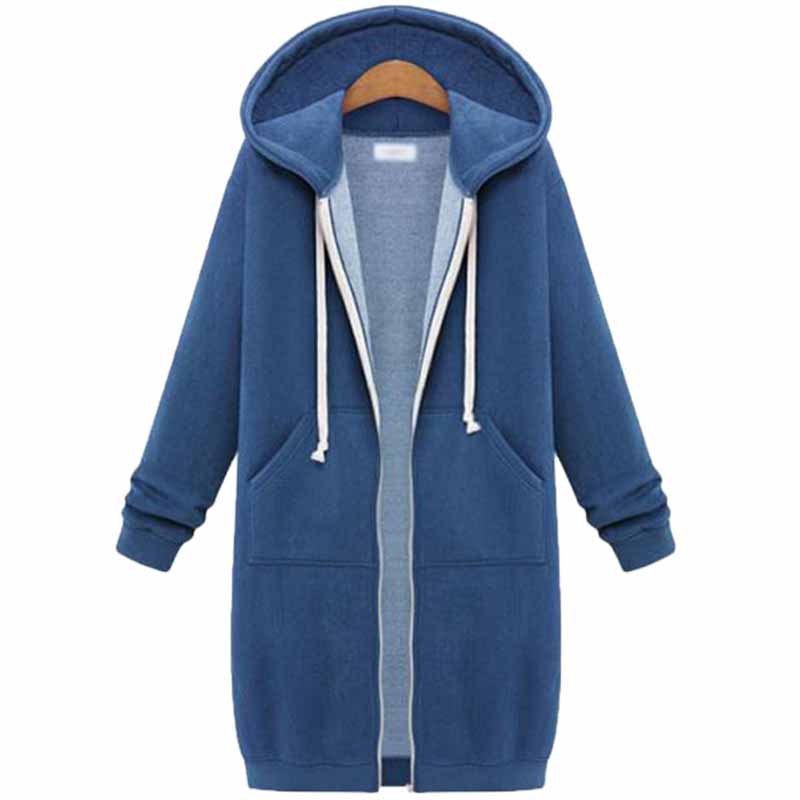 Lässige Lange Damenweste - CozyZip