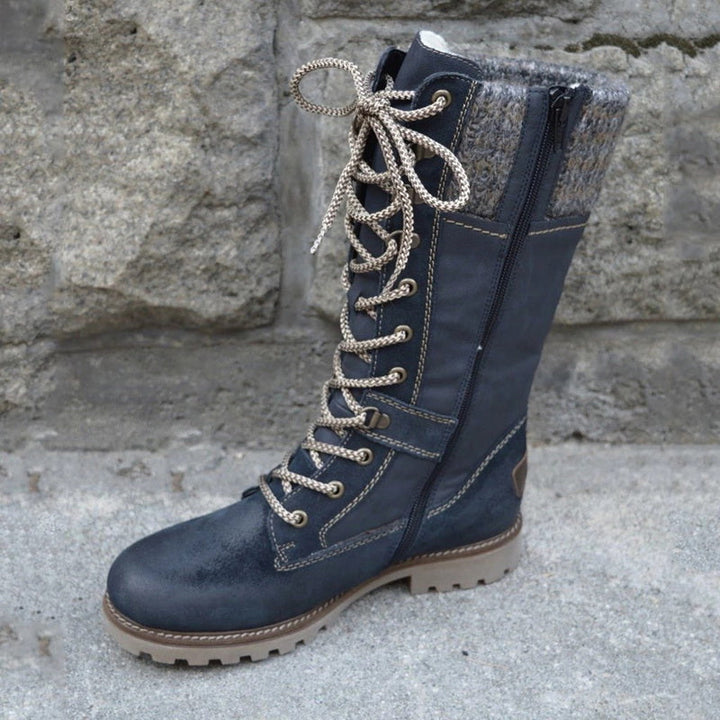 Stilvolle Hohe Damen-Winterstiefel - Nora