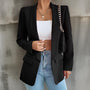 Stilvoller Damenblazer aus Polyester-Baumwolle - SophieBlaze