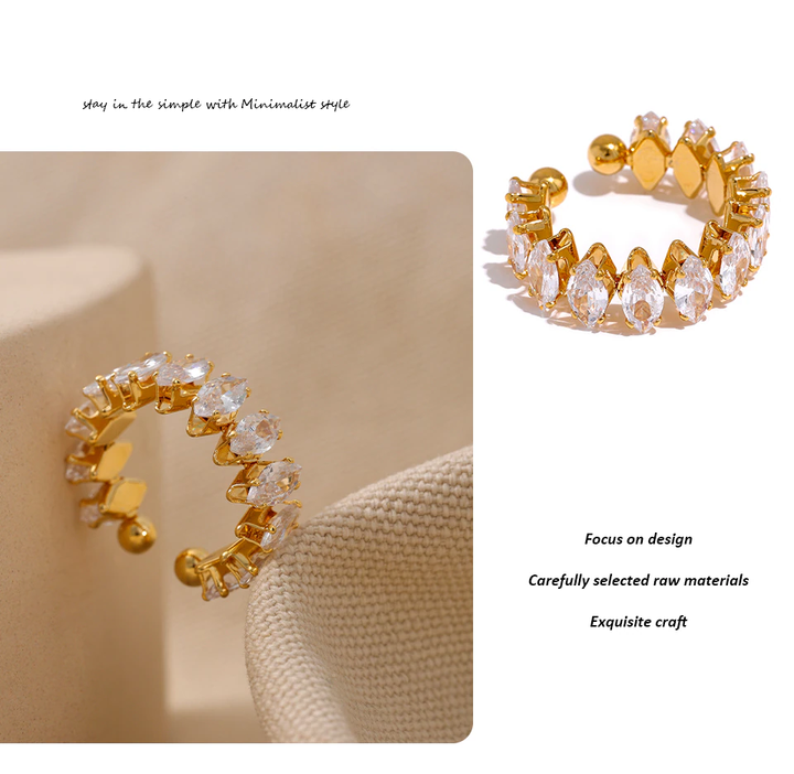 Funkelnder Luxusring | Ein Ring mit echtem Bling-Faktor!