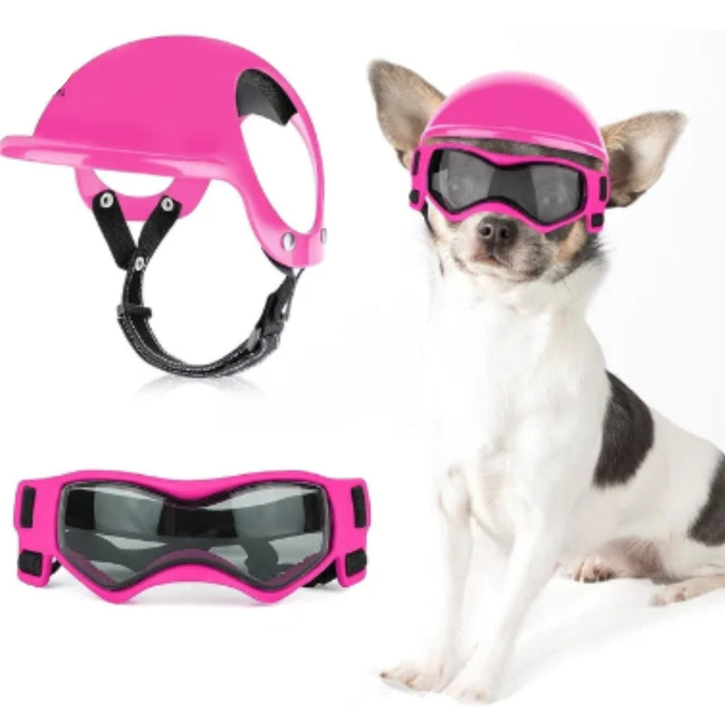 Dog Helmet and Goggles - RiderPaw
