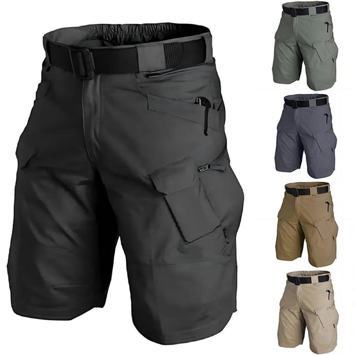 Heren Korte Cargo Shorts met 7 zakken & Gratis riem – Taro