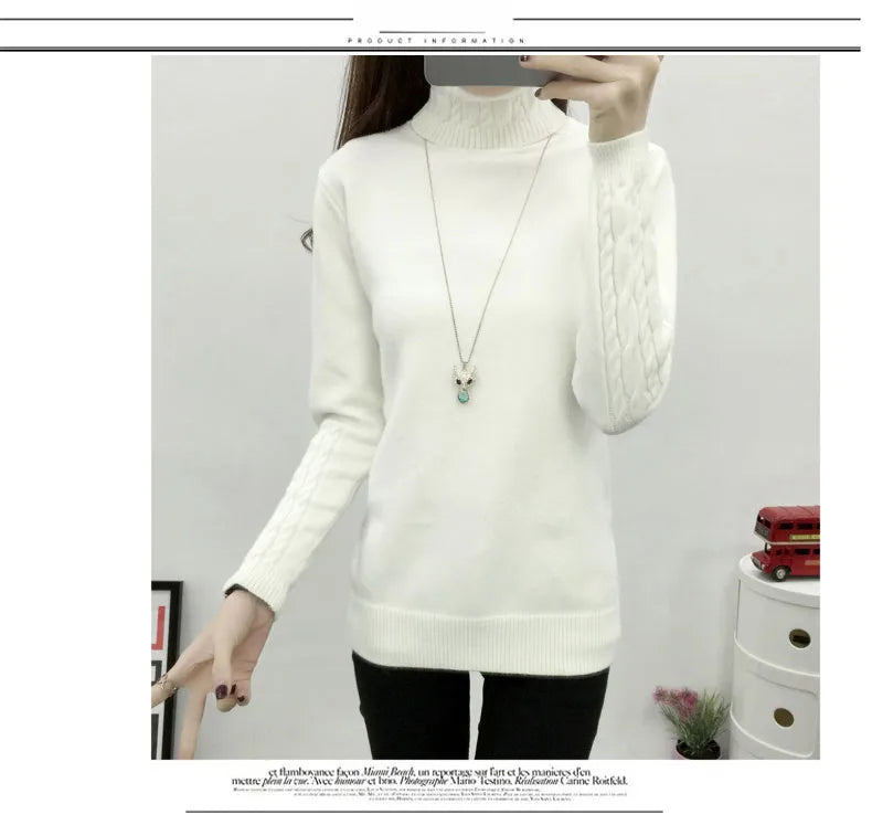 Zoë Knitted Turtleneck | Soft & Comfy