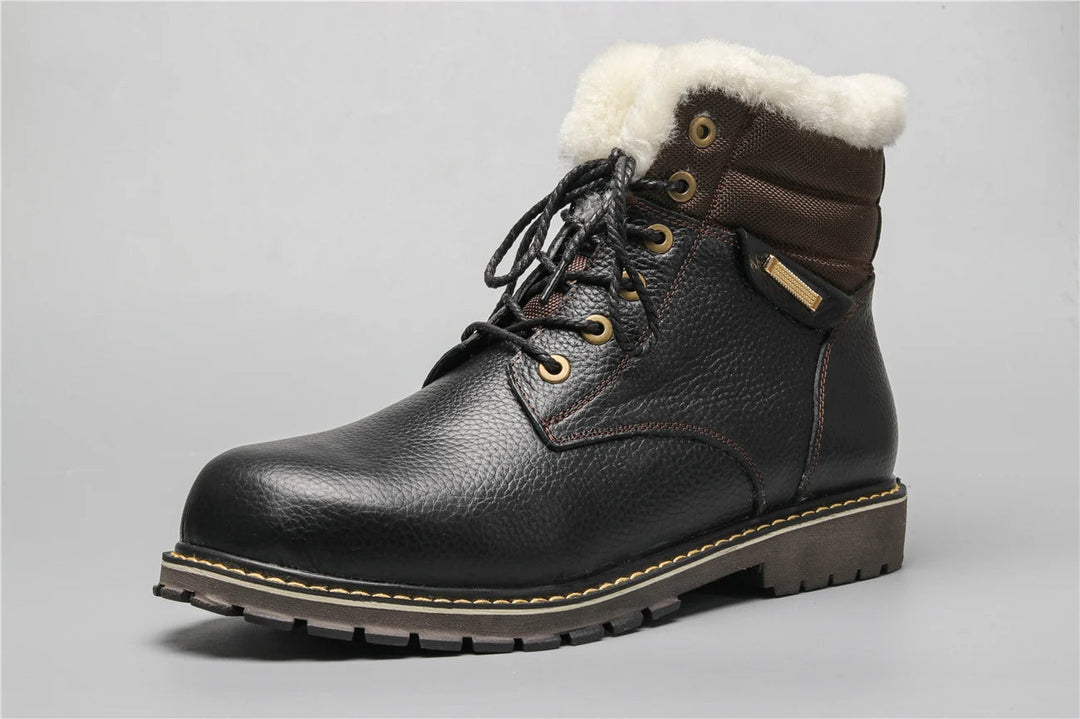 Leder-Winterstiefel | Mit herrlich warmem Wollfutter