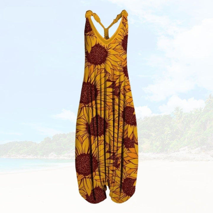 Sommerlicher Damen-Jumpsuit mit lockerem Schnitt – Elenya