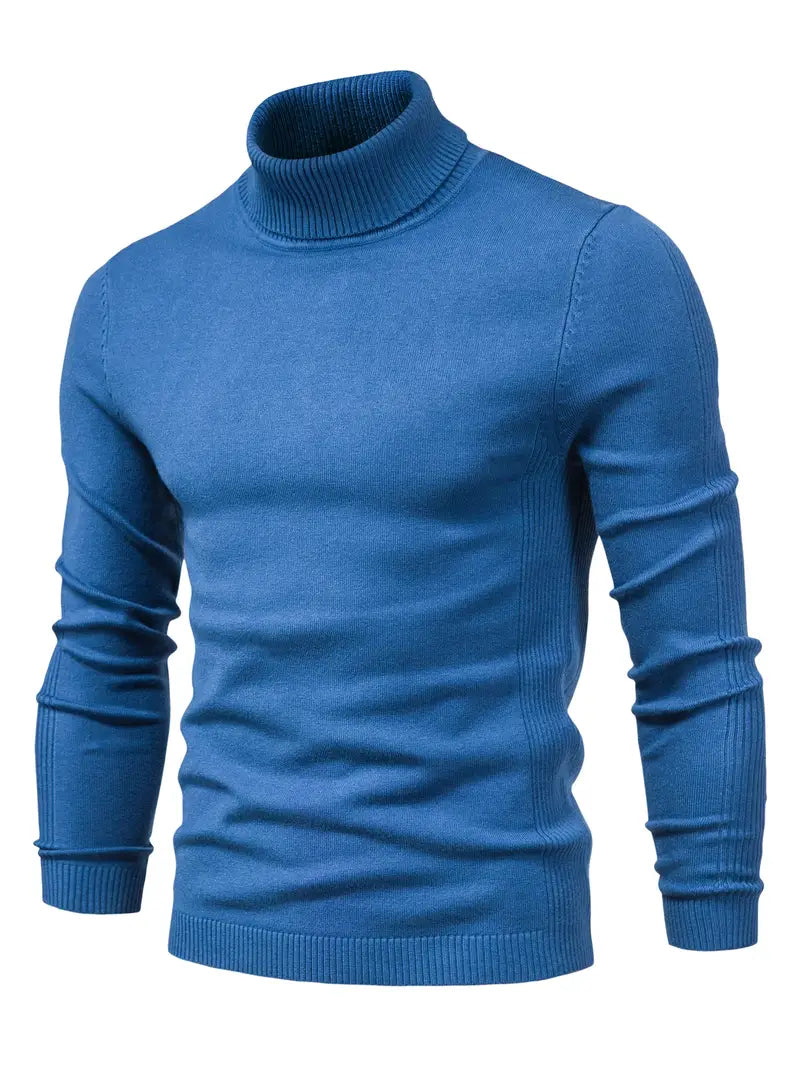 Trendiger Herrenrollkragenpullover - Lars
